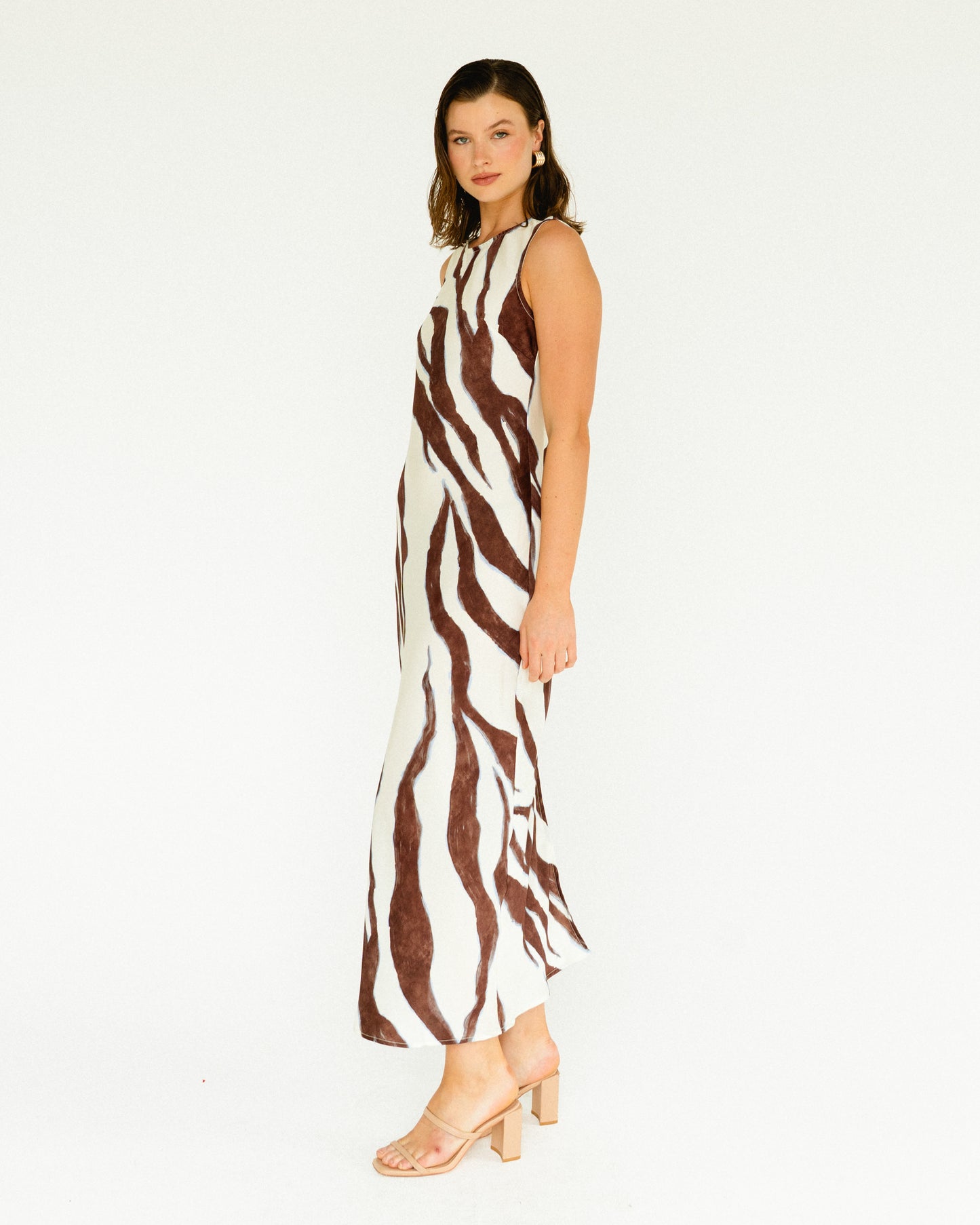 ZEBRA MAXI DRESS