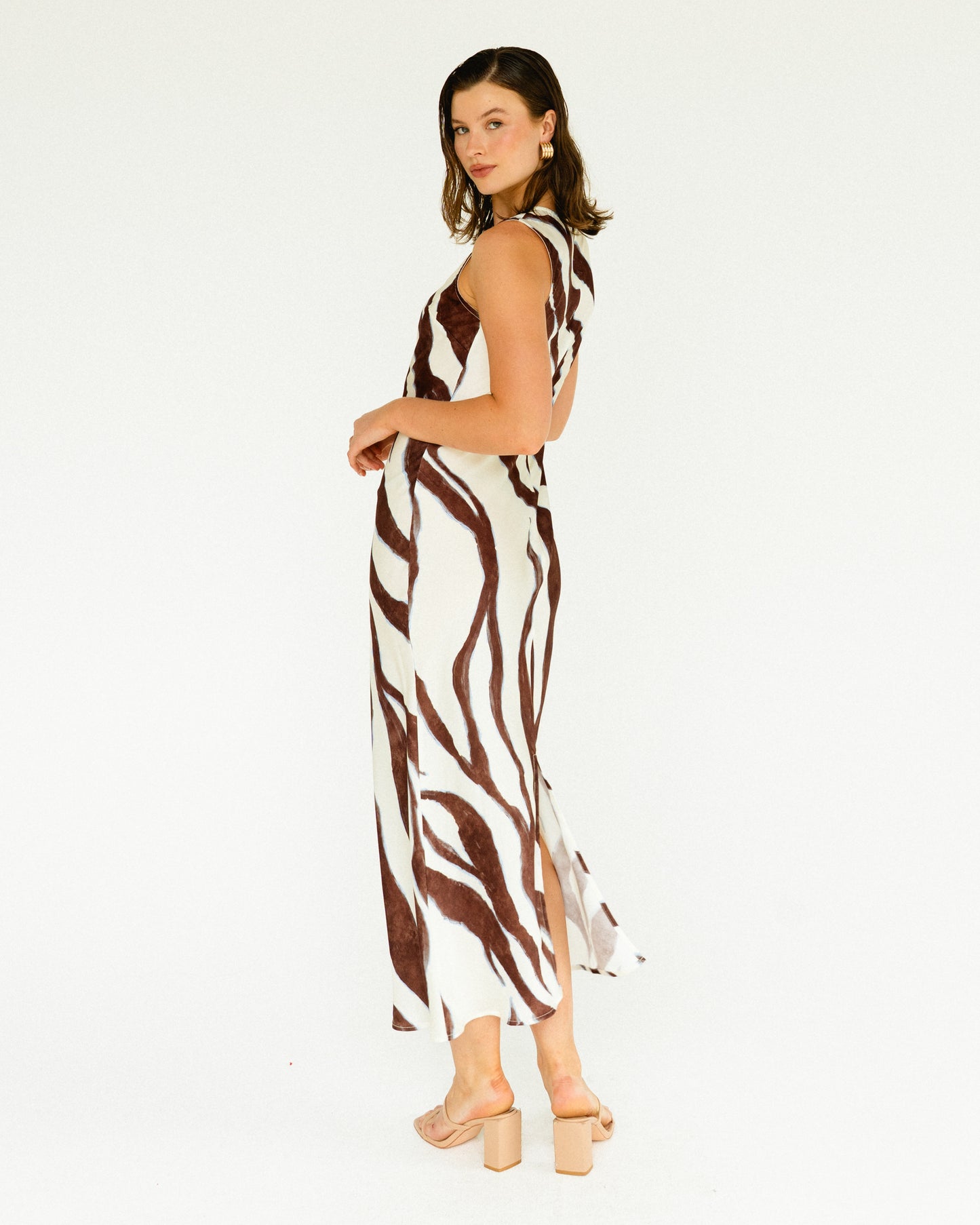 ZEBRA MAXI DRESS
