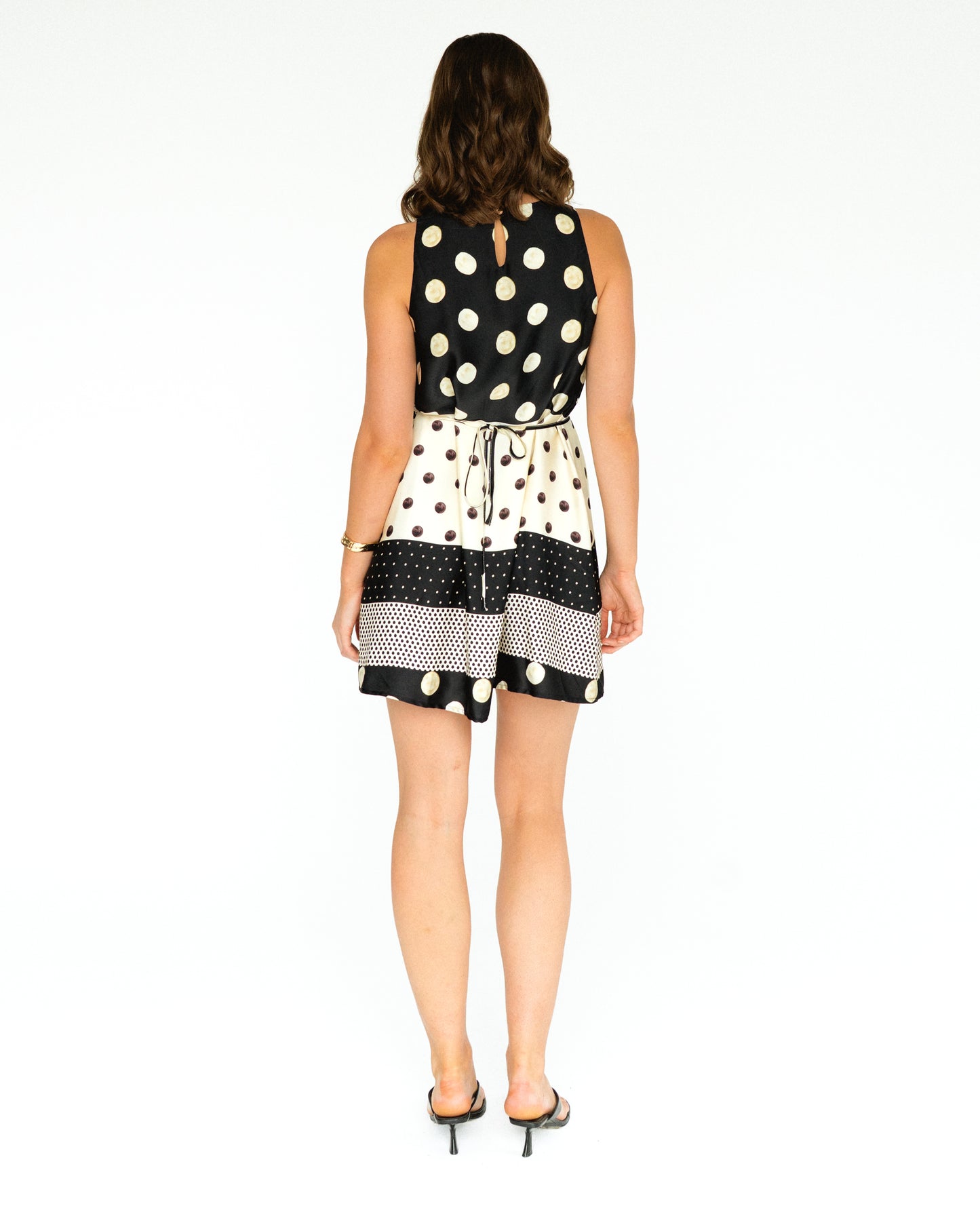 spot panel mini dresss