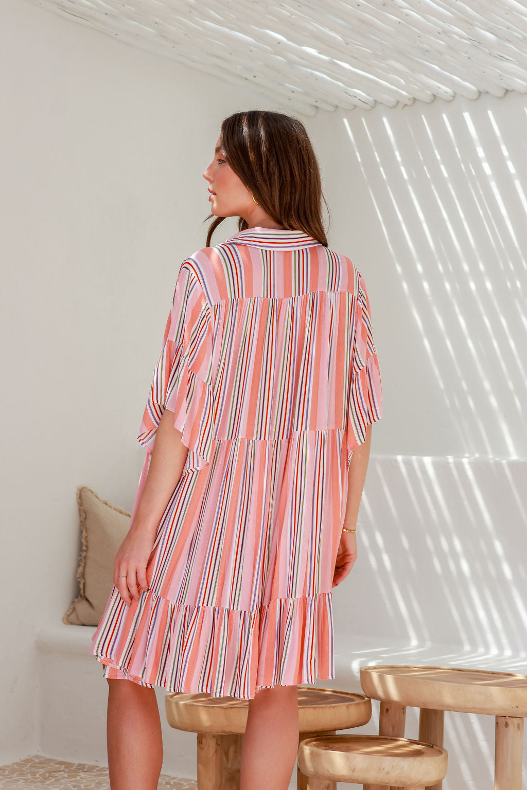 CAPRIA SUMMER STRIPE DRESS