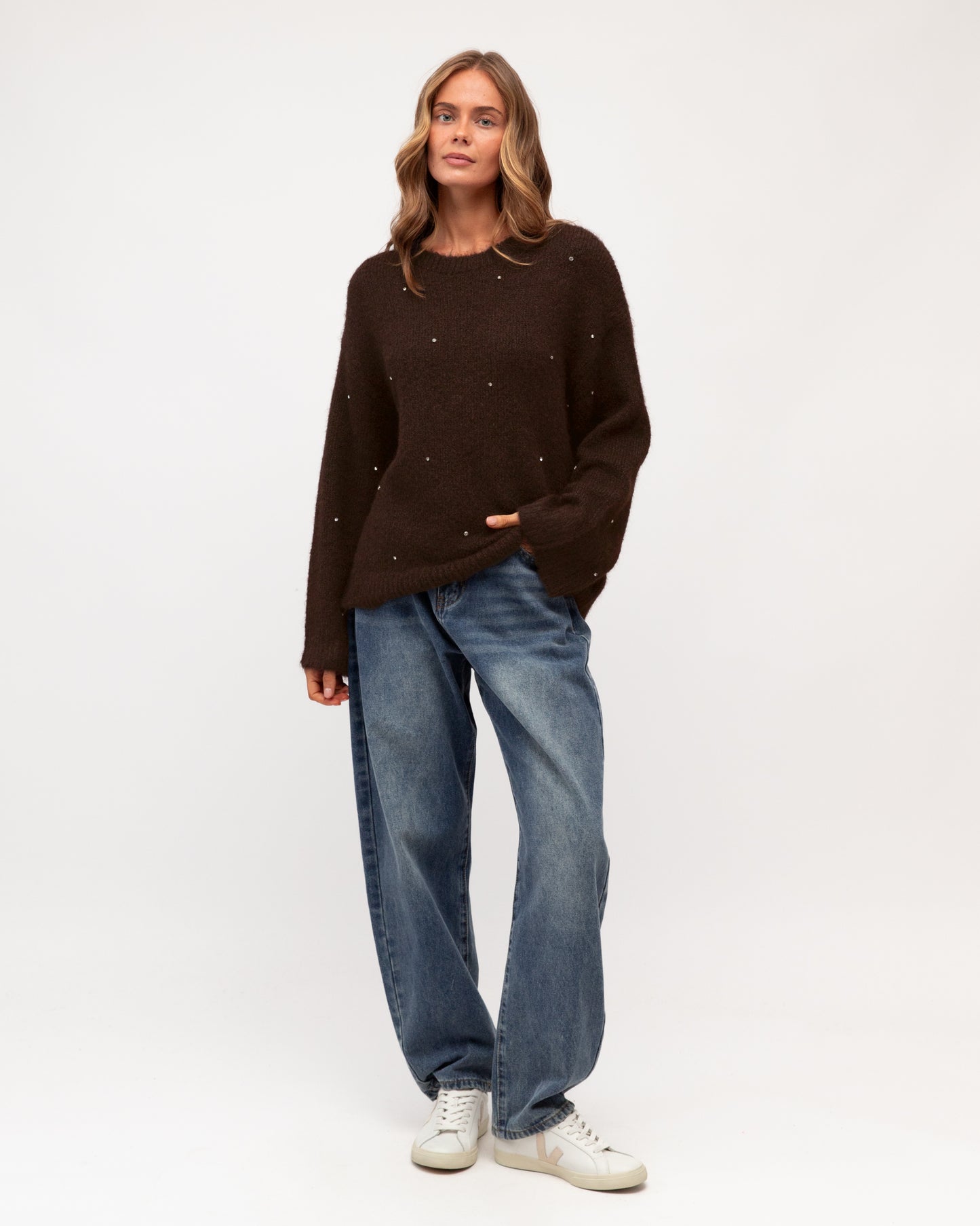 GLITZ KNIT JUMPER