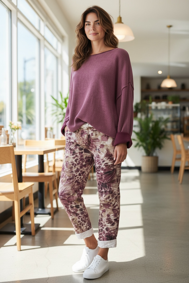 VELLA STONE WASH COTTON KNIT