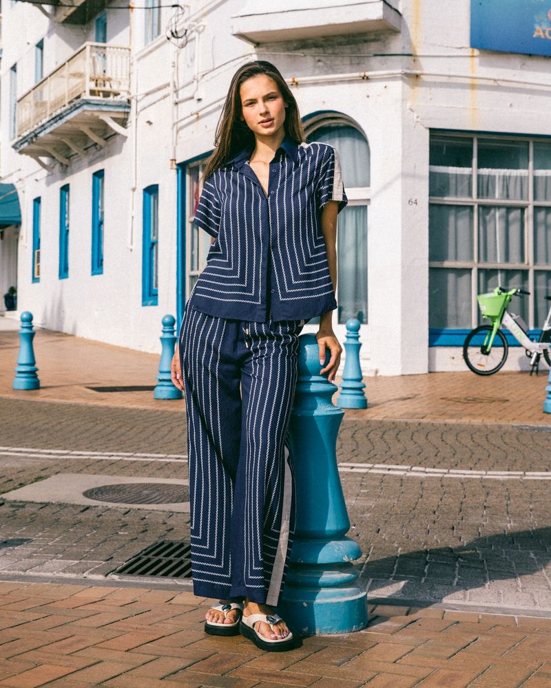 ROPE STRIPE PANT