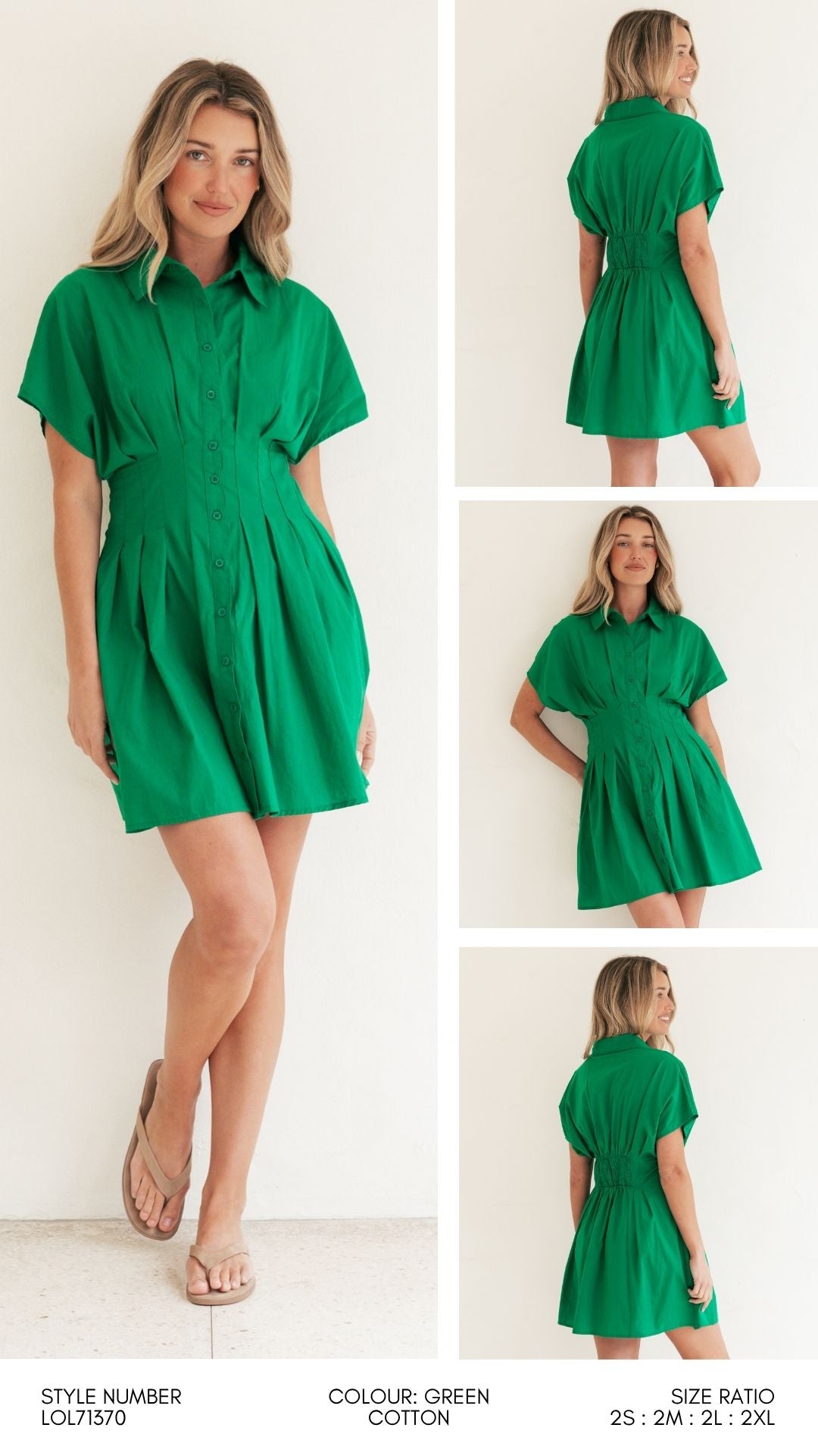 AZURE MINI DRESS