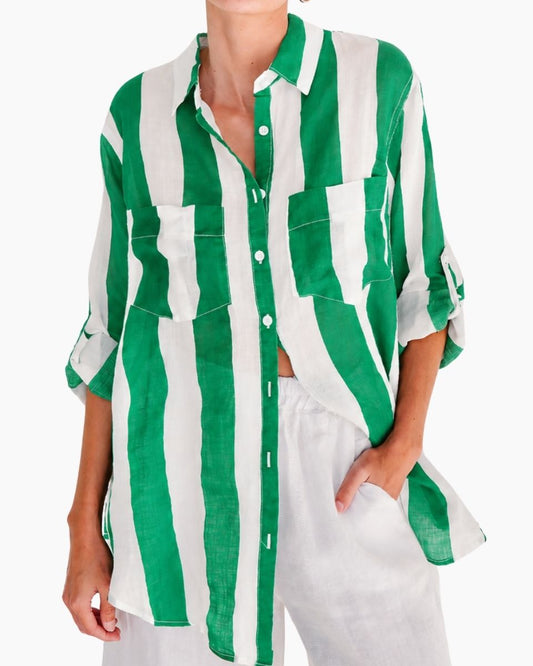 SOUL SPARROW STRIPE SHIRT