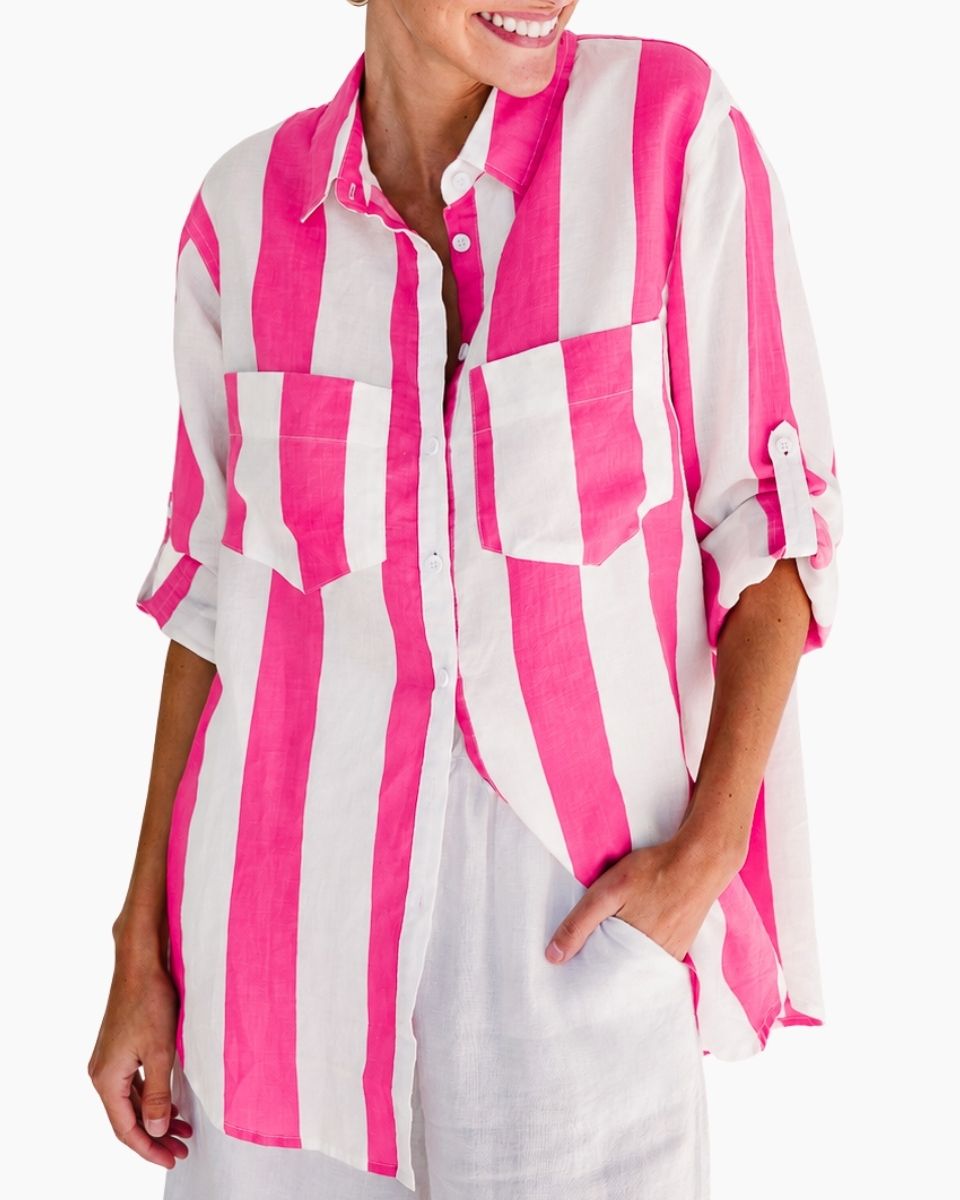 SOUL SPARROW STRIPE SHIRT