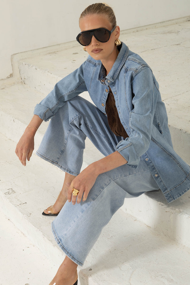 BARREL JEANS BLUE