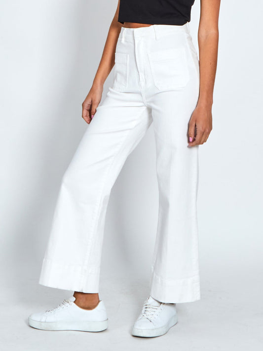 MILAN White Denim Jean