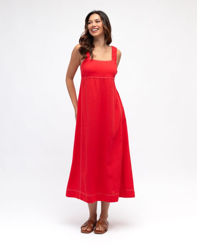 STICHED UP MAXI DRESS