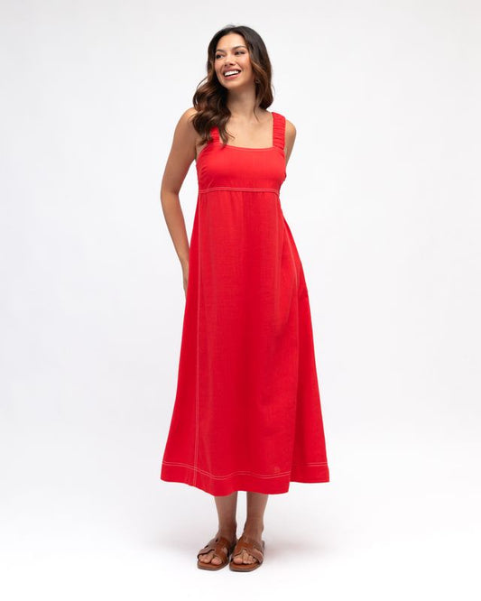 STICHED UP MAXI DRESS