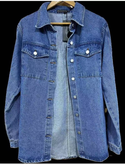 denim shacket
