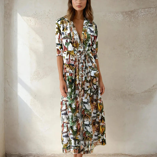 ISABELLA PRINTED DRESS