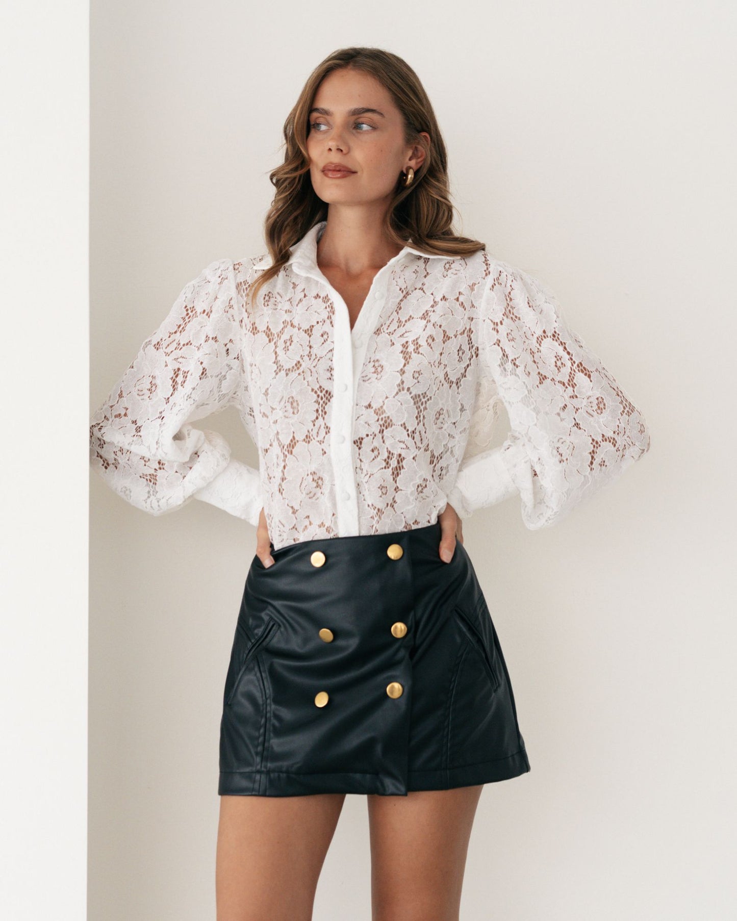LACE SHIRT