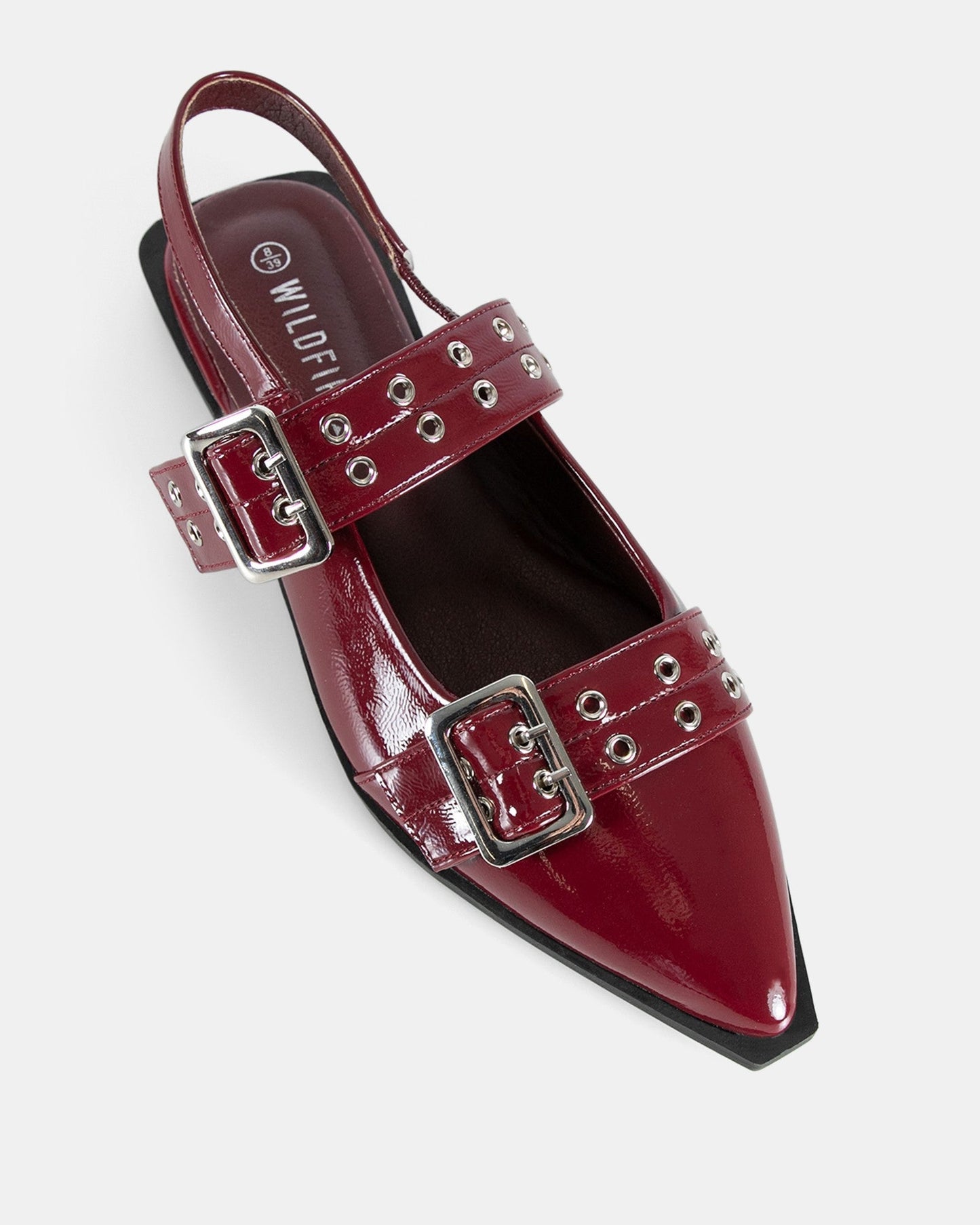 BONITA -  Burgundy Patent