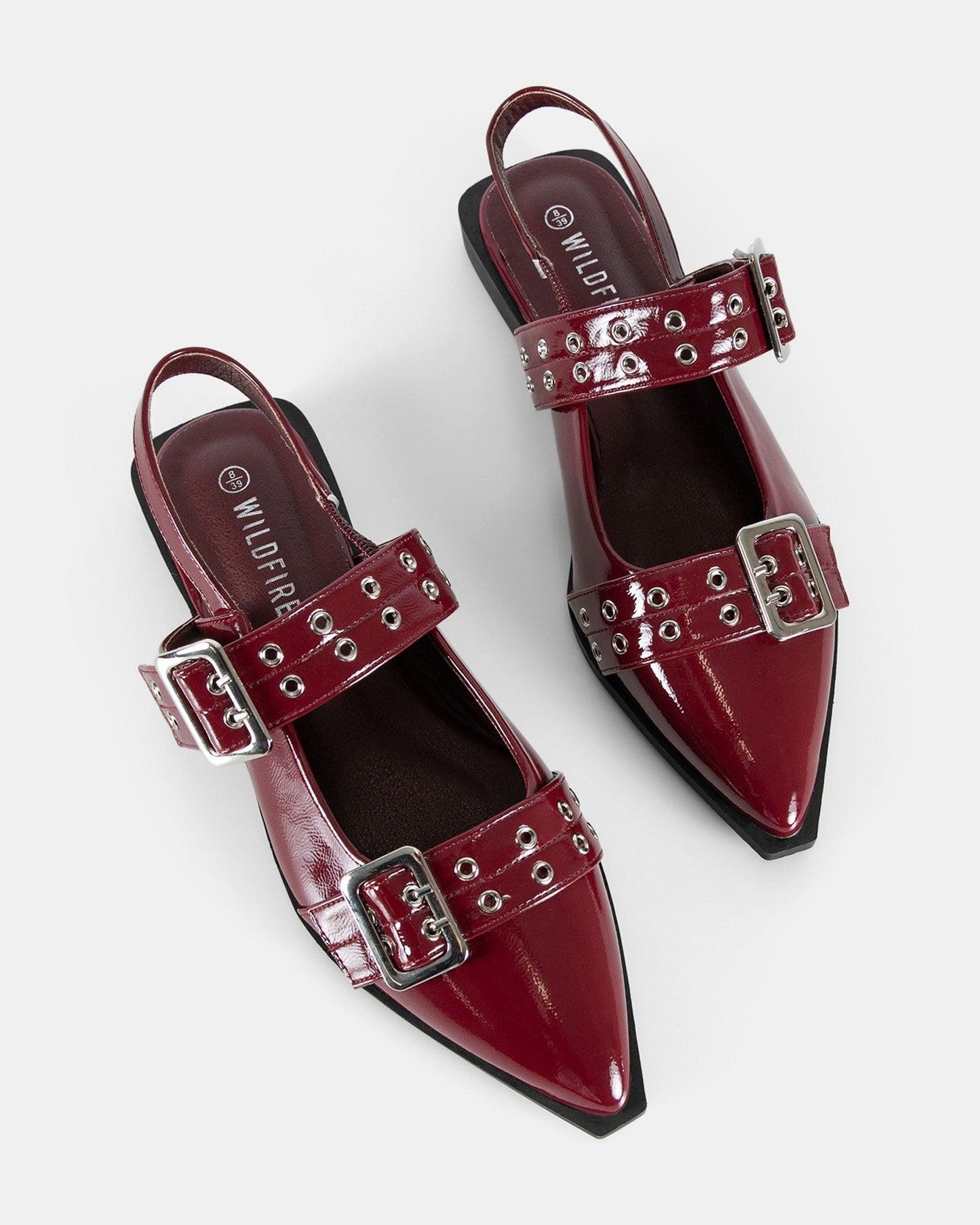 BONITA -  Burgundy Patent