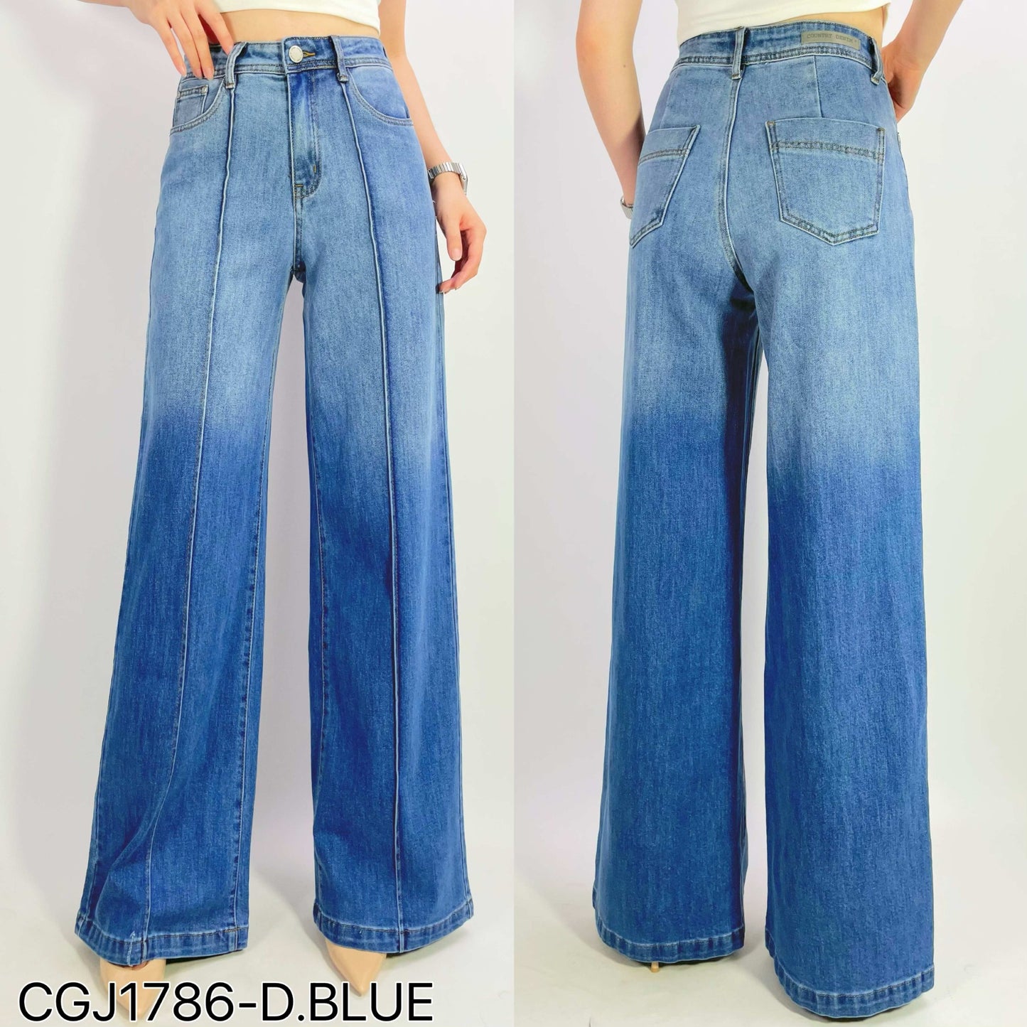 STRAIGHT LEG TWO TONE