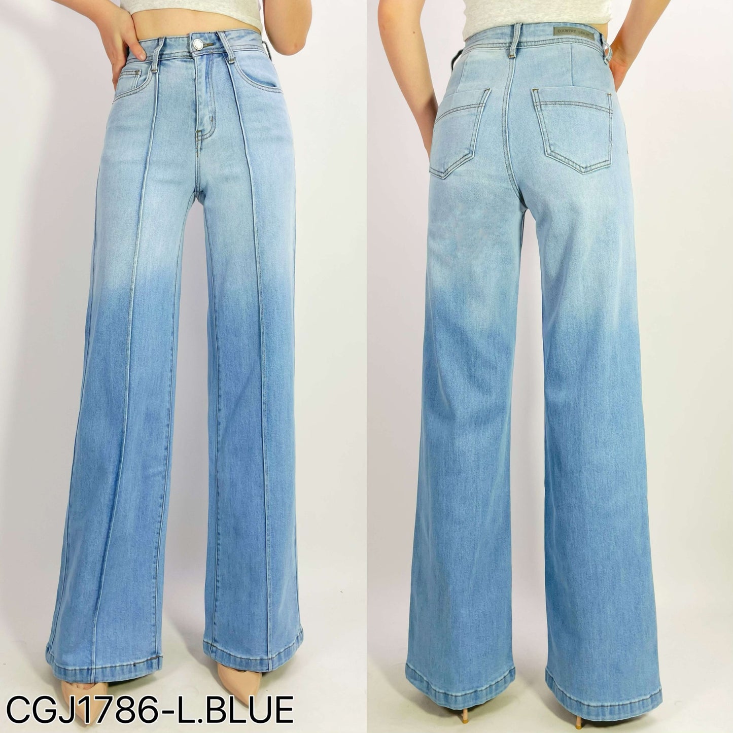 STRAIGHT LEG TWO TONE