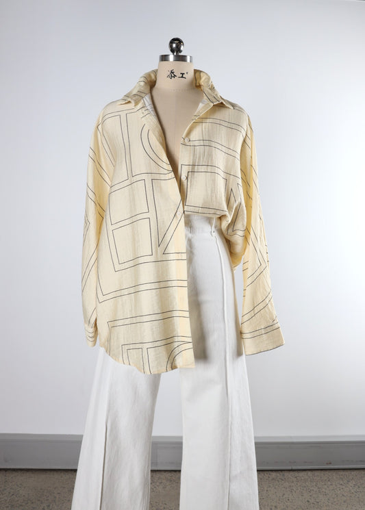 GEO PRINT SHIRT
