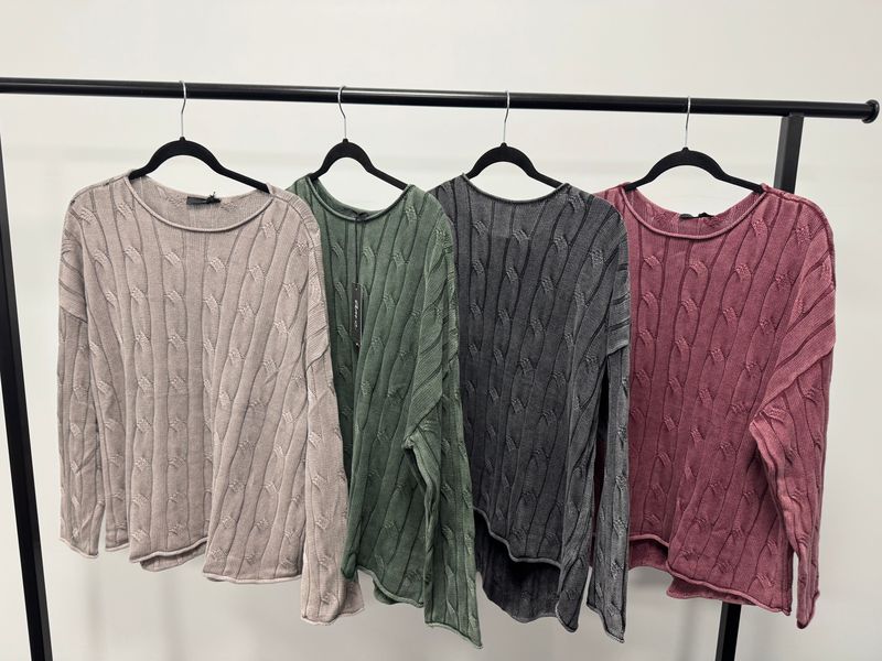 SIENA STONE WASH COTTON KNIT
