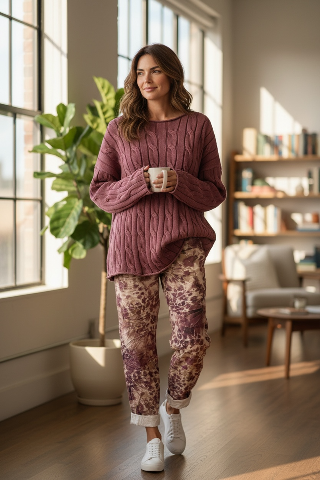 SIENA STONE WASH COTTON KNIT