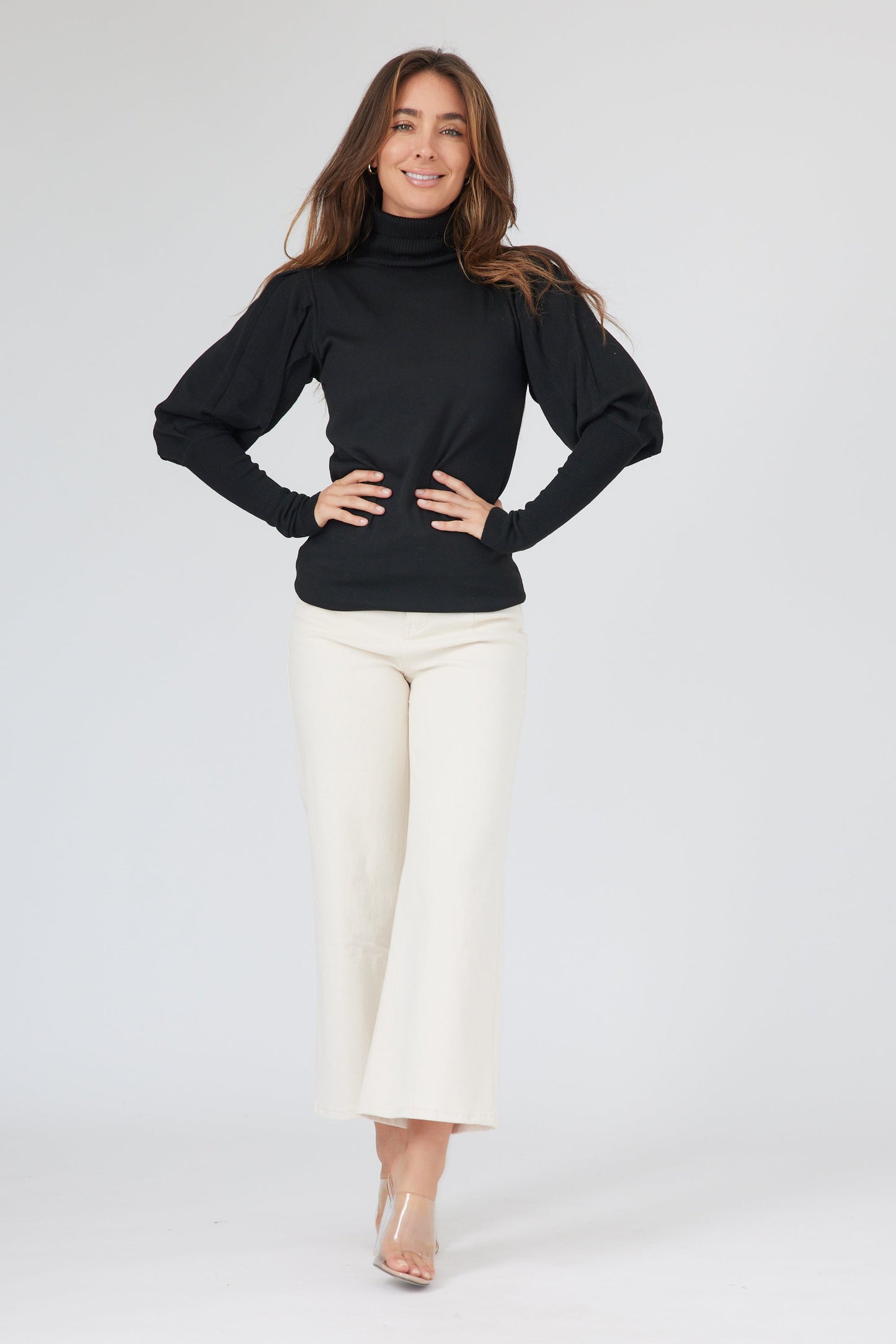 Sonia Puff Sleeve Skivvy