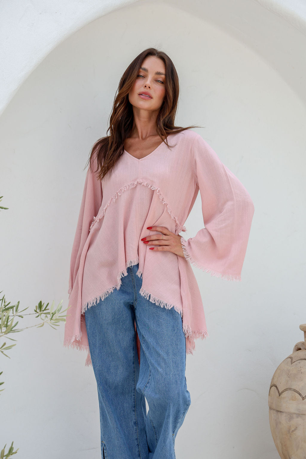 BIBA LONG SLEEVE FRAY