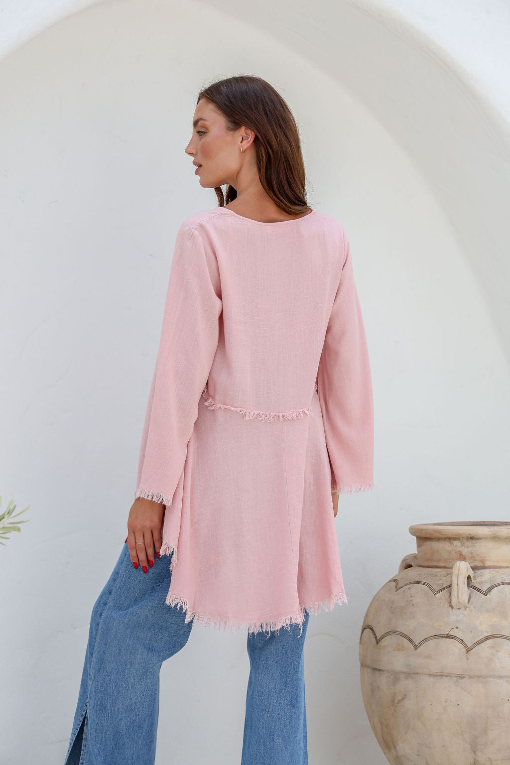 BIBA LONG SLEEVE FRAY