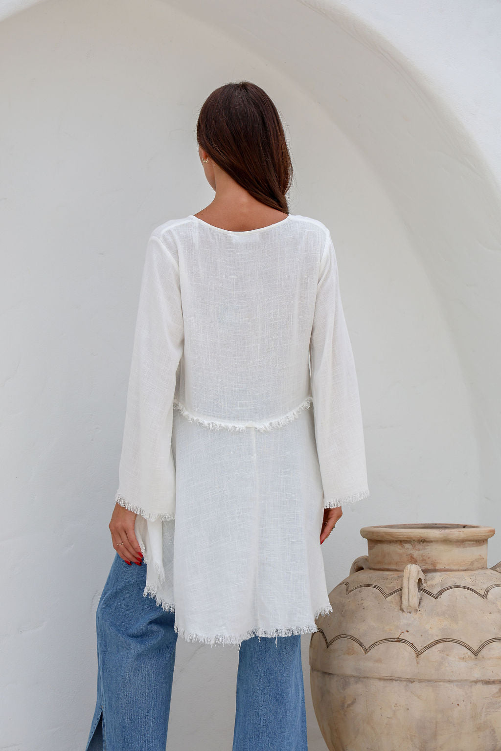 BIBA LONG SLEEVE FRAY