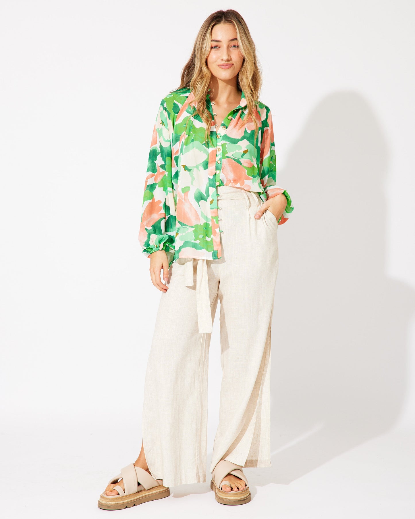 GEM LINEN PANTS