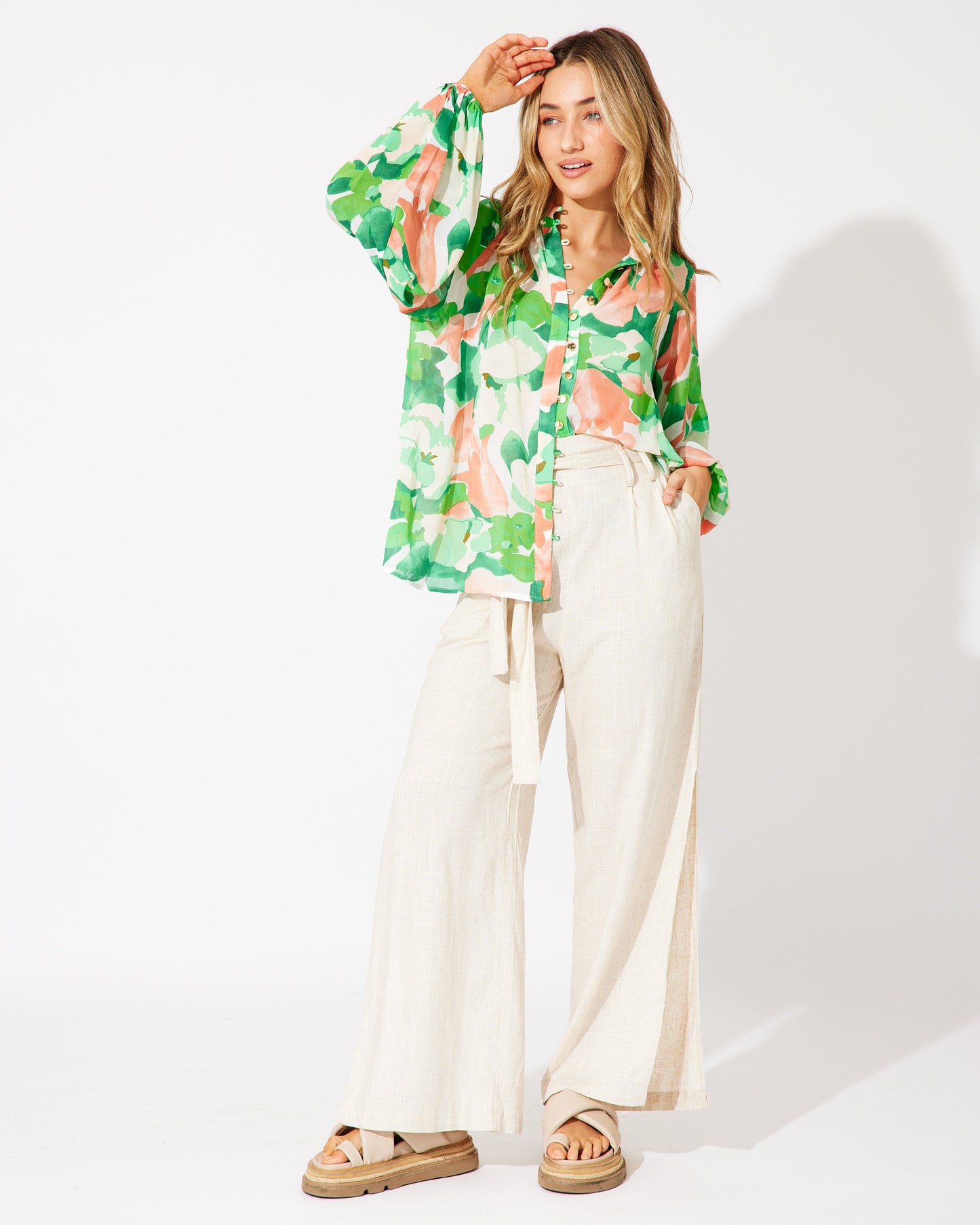 GEM LINEN PANTS