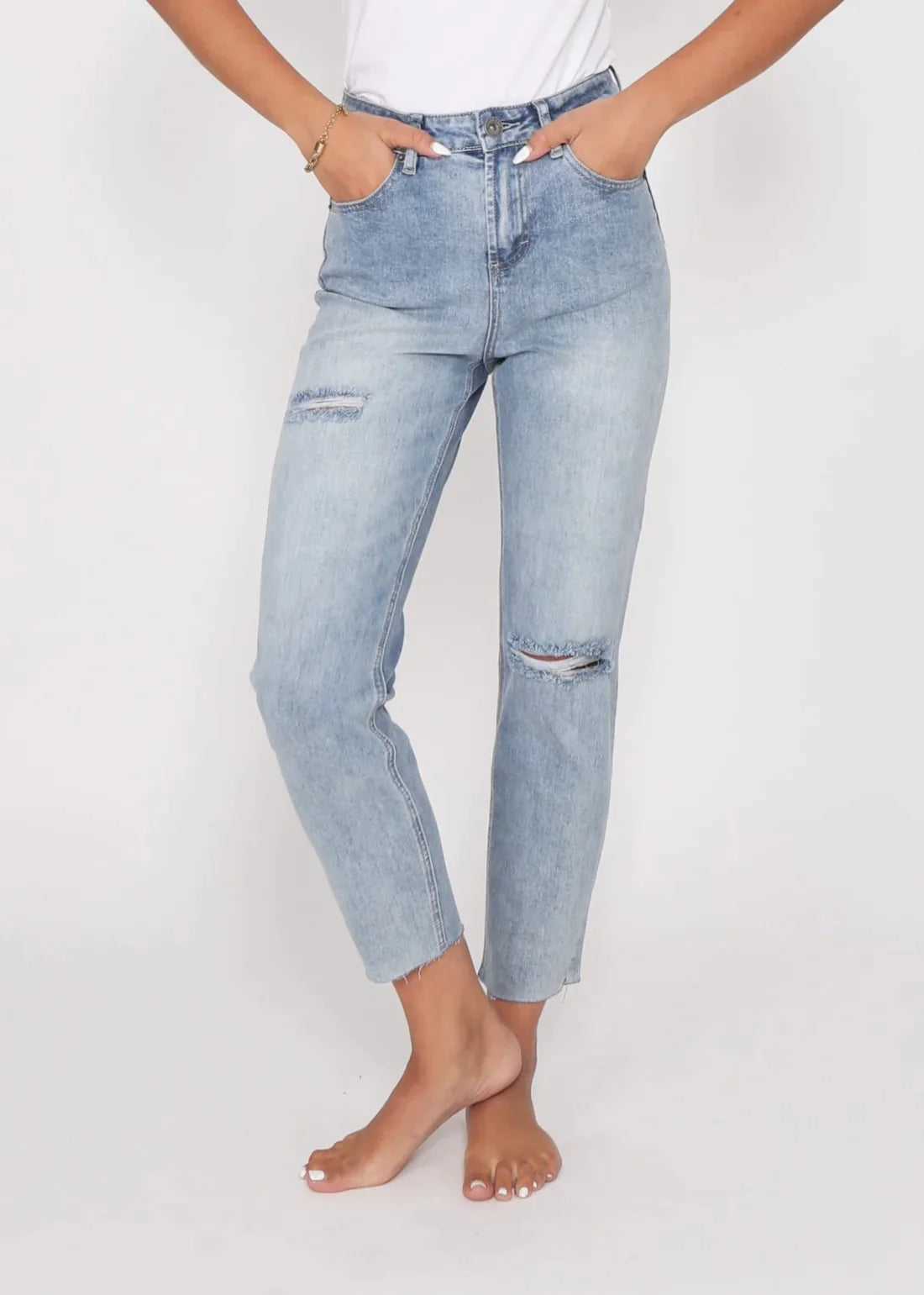 TAYLOR MUM JEAN DENIM