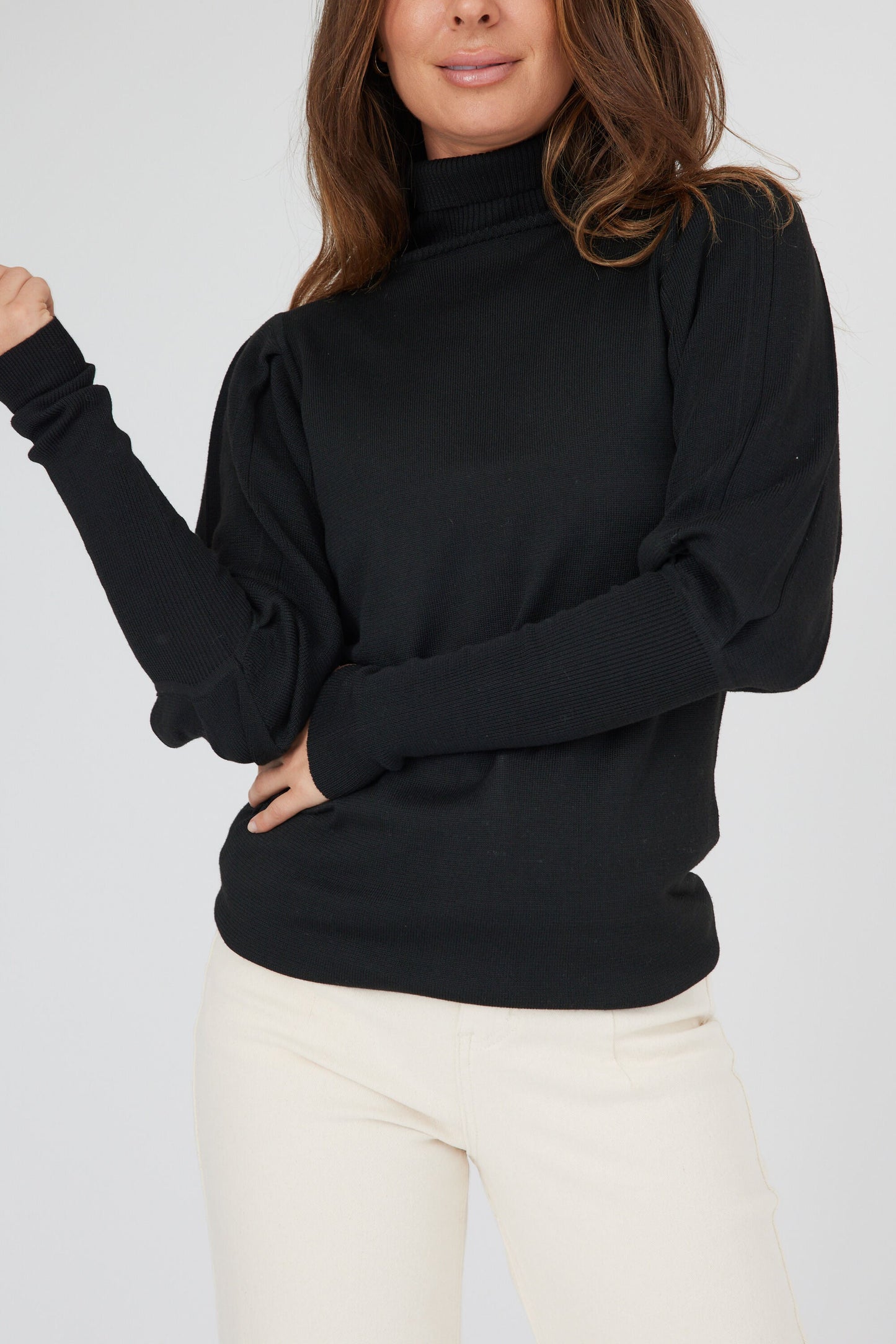 Sonia Puff Sleeve Skivvy