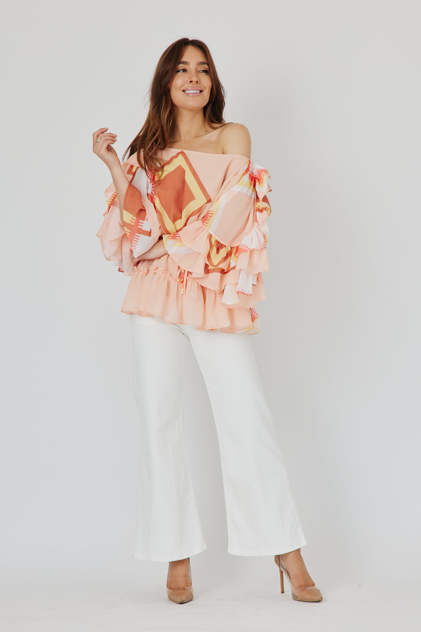 PEACH COSMO TOP