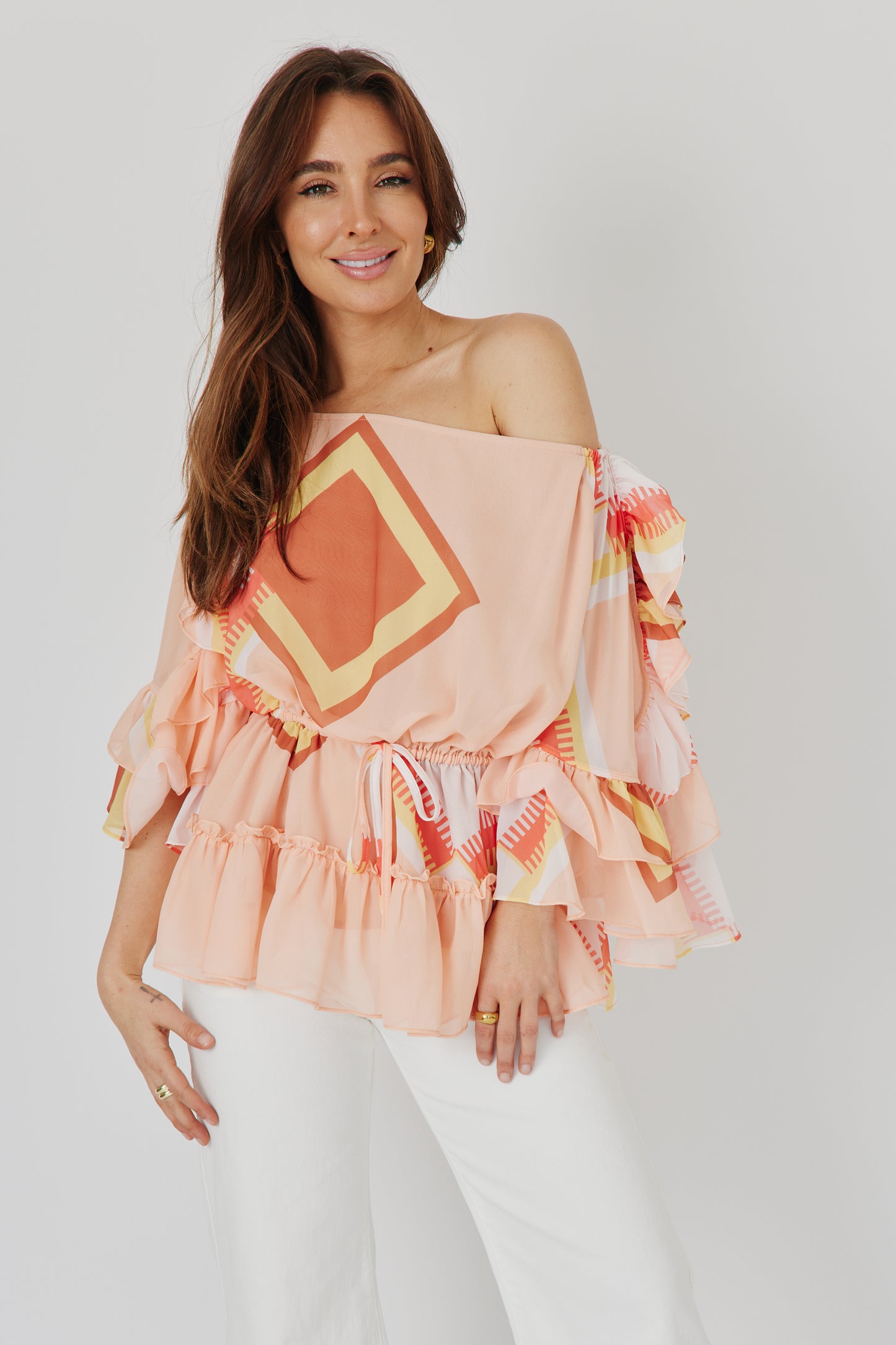 PEACH COSMO TOP